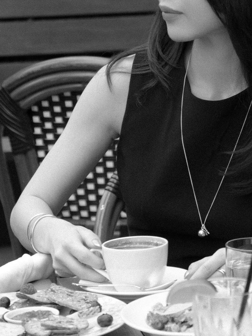 Dal Long Initial Necklace