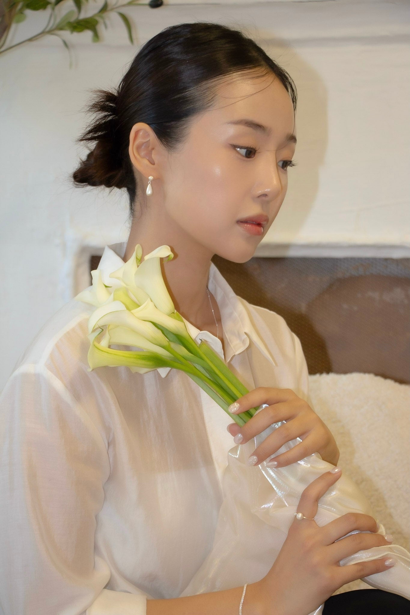 Bangul Drop Earring (Matte)