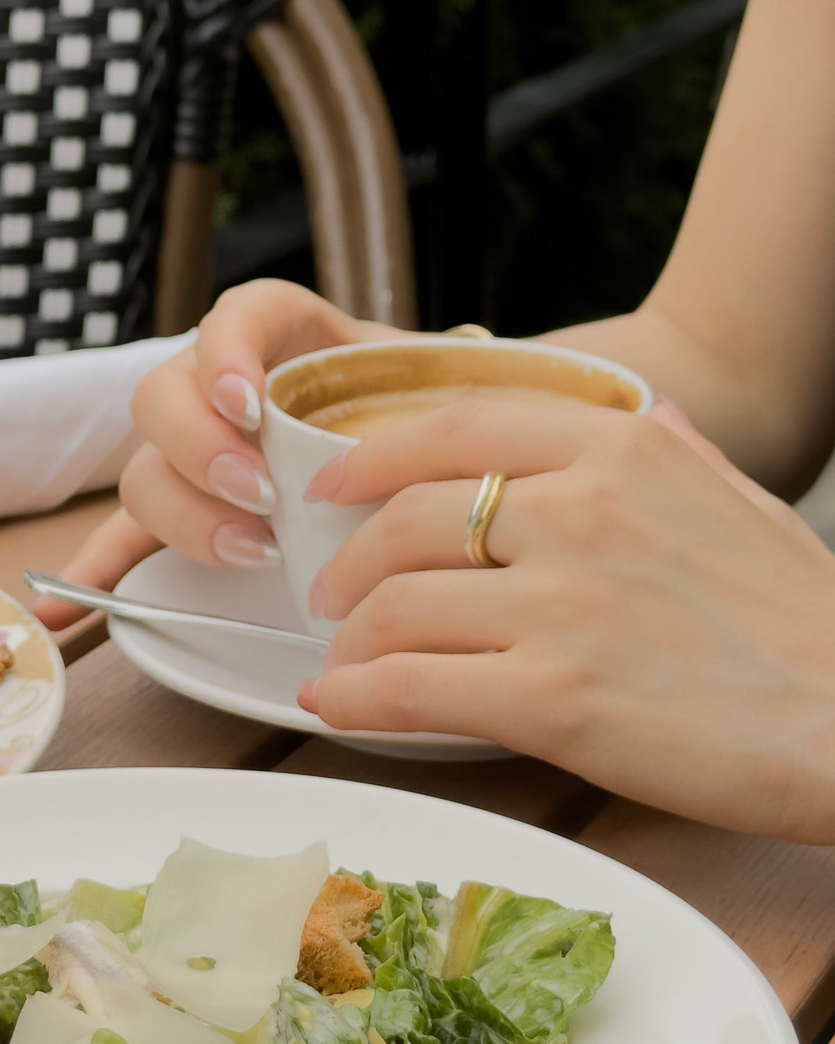 Le Seoul S Wave Ring (Bold)
