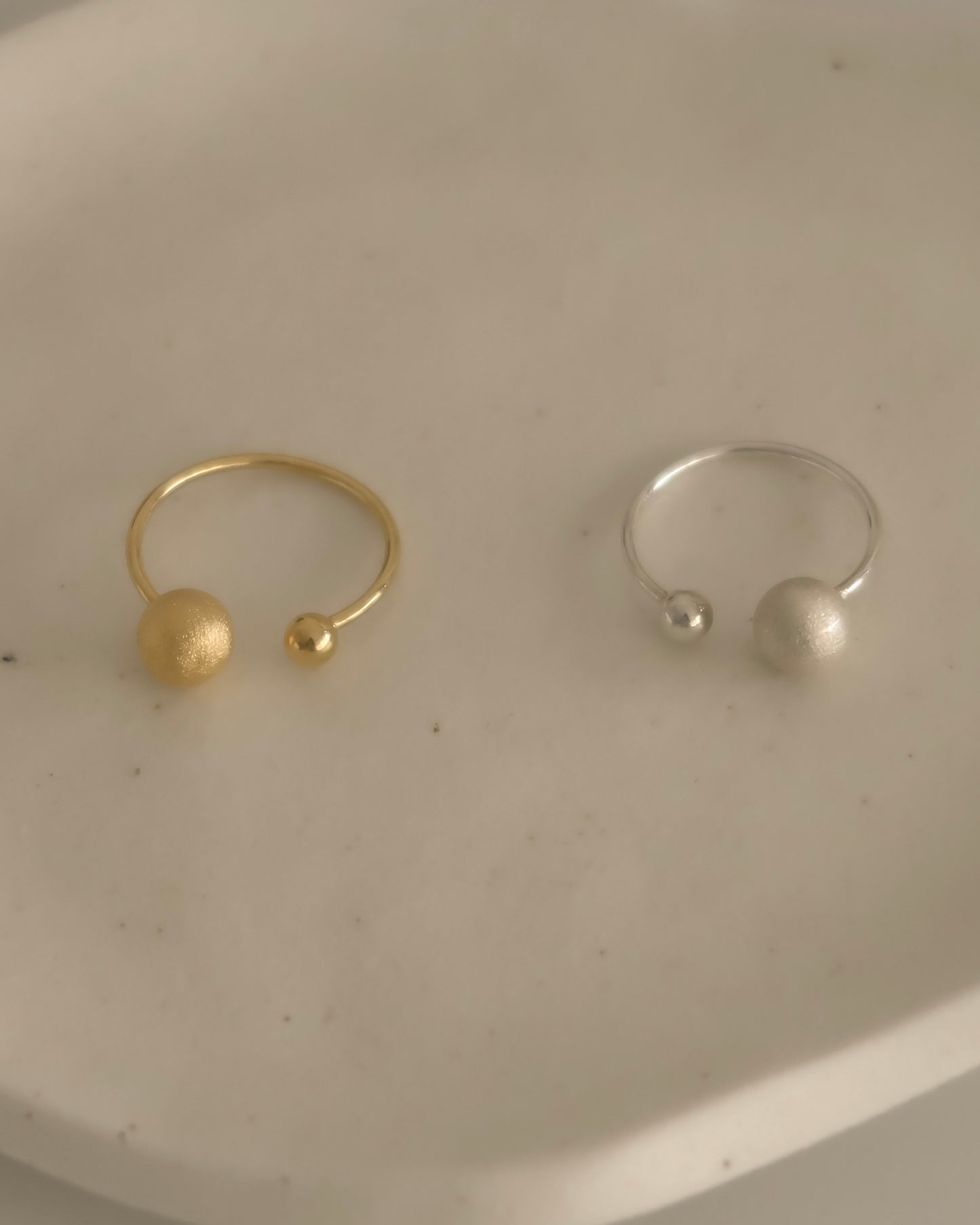 Duo Sphère Ring