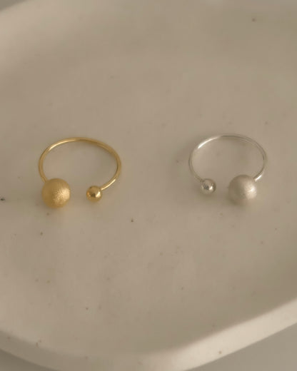 Duo Sphère Ring