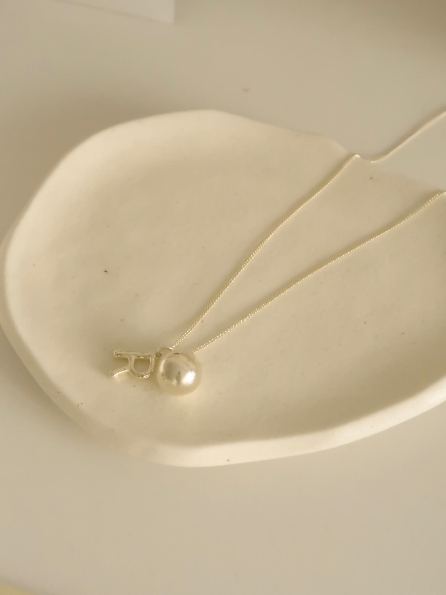 Dal Long Initial Necklace