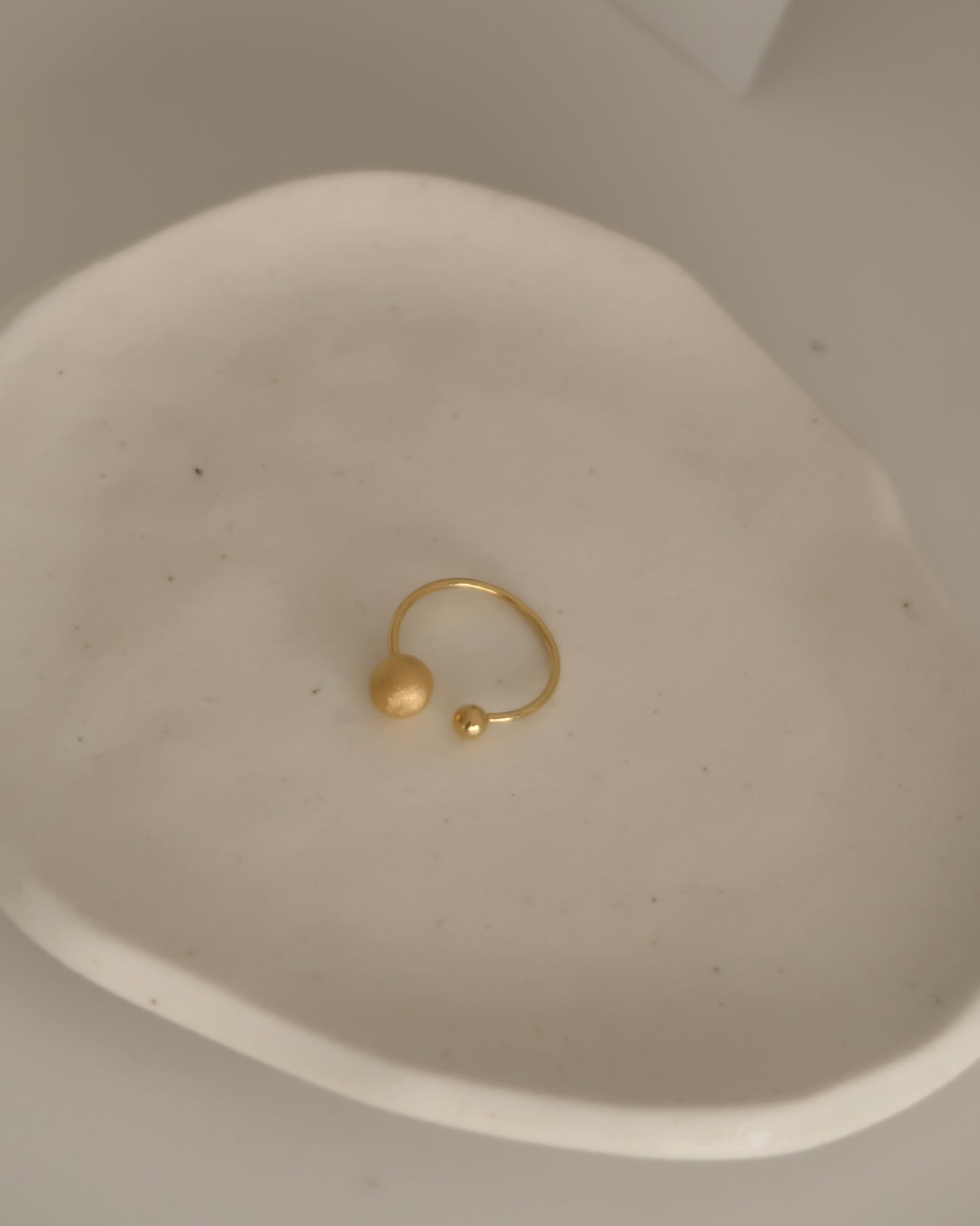 Duo Sphère Ring