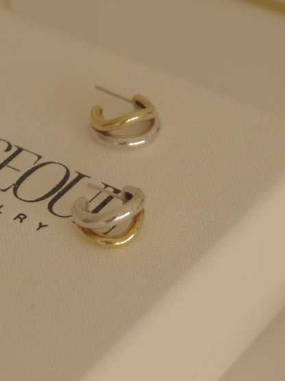 Le Seoul Wave S Mini Hoops