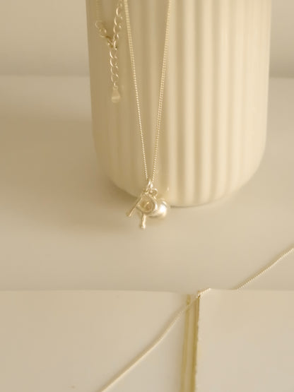 Dal Long Initial Necklace