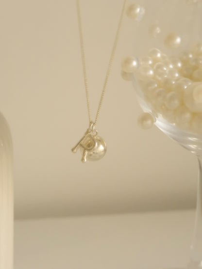 Dal Long Initial Necklace